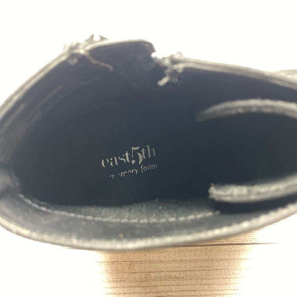 Women’s East 5th Black Lace-Up Heeled Boots - Picture 8 of 8